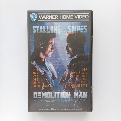 Demolition man vhs 1994 - man,