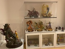 Hochwertige Plexiglas Vitrine, Showcase 70x70x70 mit Beleuchtung