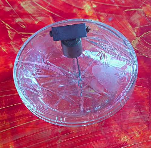 Glas parfumflakon mit - glas,