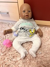 Baby Puppe Dunkel Dunkelhäutig Chou Chou 46cm m Funktion  Zubehör Zapf Creation