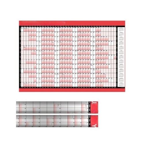 Ganzjahres wandplaner kalender - ganzjahres,