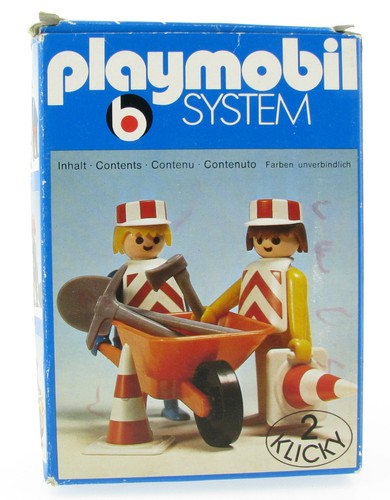 Playmobil 3161 bauarbeiter mit - 3161,