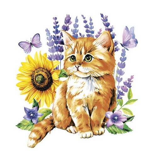 Servietten watercolour - 20,