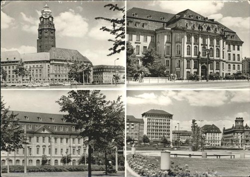 Dresden elbe rathaus landhaus - dresden,