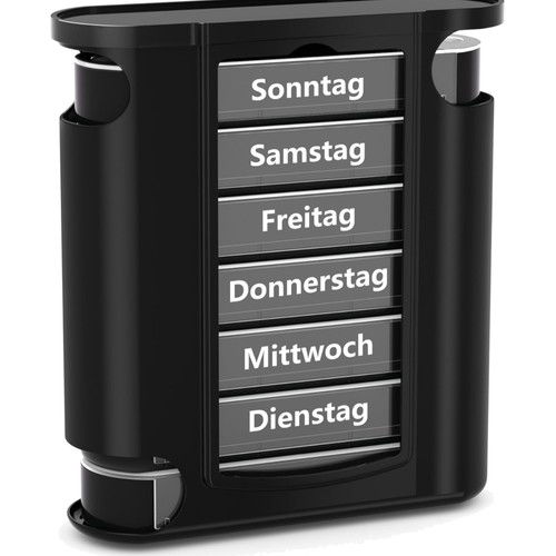 Tablettenbox tage mit 4 - 7,