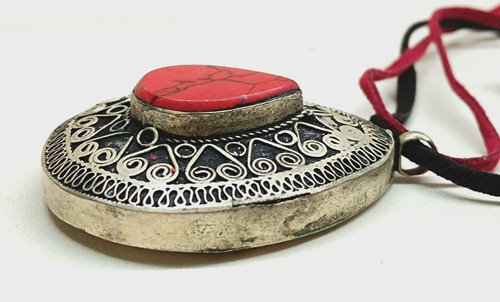 Tribal halskette vintage - tribal,