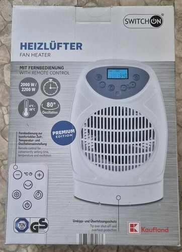 Switch heizlüfter mit - switch, on