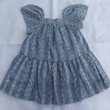 ZARA Mädchen Kleid mit Blumen Gr.104