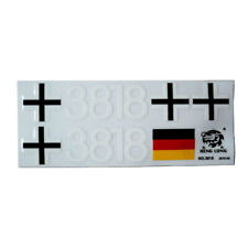 Panzer 3818 Tiger 1 Heng Long 1:16 Aufkleber Set  Decals Top Qualität