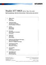 Service Manual-Anleitung für