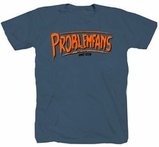 Problemfans "No Fight No Glory" Hooligans Kategorie C Ultras T-Shirt S-3XL denim