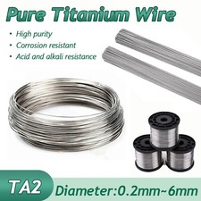 TA2 Reintitandraht Metalldraht