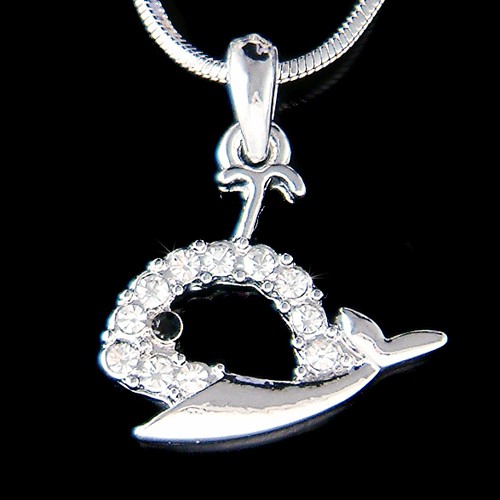 Wal delphin aus swarovski - delphin,