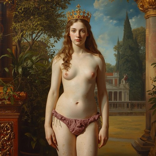 Akt prinzessin weiblich - akt,