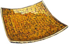 Eckige Mosaikschale