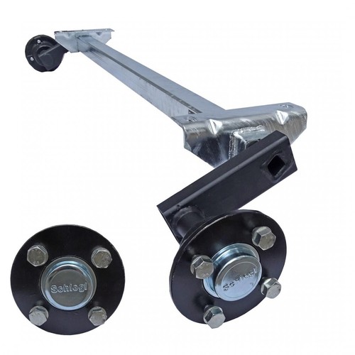 Schlegl 500kg anhänger - schlegl, achse