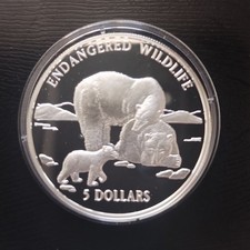 Cook islands dollars 1996 - islands, 5