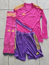Adidas Tiro 23 Torwart Set ungetragen wie Neu Größe S (Erw.) Pink-Lila