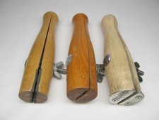 3 Fasskloben  Konvolut Goldschmiedewerkzeug