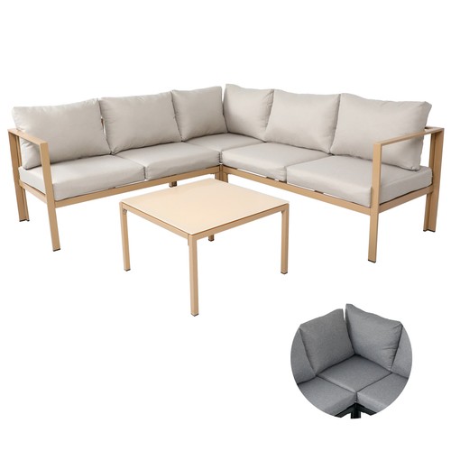 Gartenlounge 4tlg outdoor - 4tlg.,