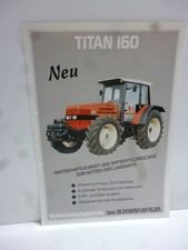 SAME TITAN 160 Neu  Traktor