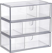3 Pcs Acryl Aufbewahrungsbox