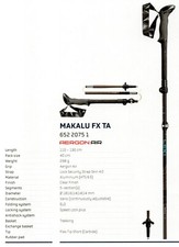 Leki Makalu FX TA Falt Wander