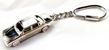 Jaguar Ketten-Schlüsselanhänger JAGUAR DAIMLER XJ6 / XJ12 925 MassivSilber