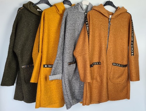 Boucle winterjacke mantel gr - winterjacke/mantel,