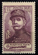 Frankreich Briefmarke F Foch