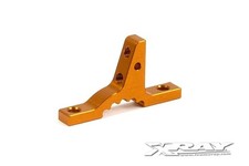 XRAY T3 obere Halterung für Bulkheads Alu Orange / XRA302024-O