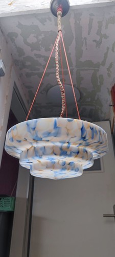 Art deco hängelampe mit - art,