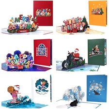 Weihnachtskarte Pop Up 3D