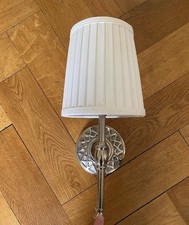 Lampe Wandmontage Lampenschirm Arstid Ikea Silber Weiß