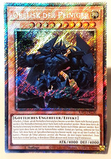 Obelisk der Peiniger Platinum Secret Rare Yugioh Deutsch 1. Auflage RA03-230