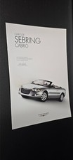 Technische Daten, Ausstattungen und Preise Chrysler Sebring Cabrio 01/2006