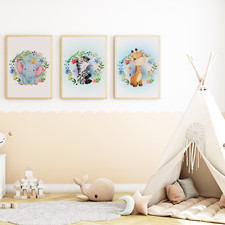 Elefant Zebra Giraffe Safari