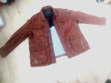 TRAPPER * LAMM - NAPPA -LEDER - JACKE * Gr. 64 * cognac * TOP !