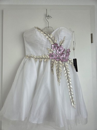 Forever unique kleid - kleid, weiß