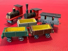 Güterzug Eisenbahn Lok antik