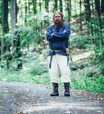 Wikingertunika Blau "Ivar"