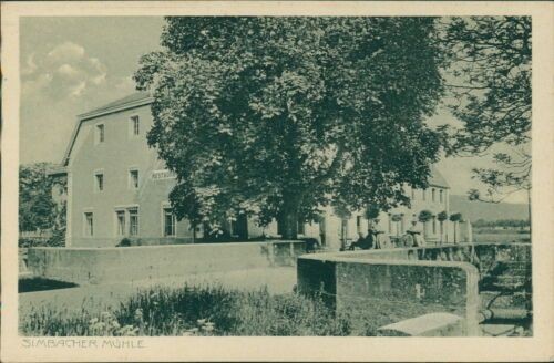Ansichtskarte simbacher mühle - ansichtskarte,