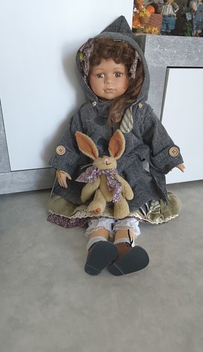 Porzellan puppe - porzellan,