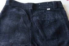 Levi's Herren Cord Jeans Hose breite Cordstreifen W30 L32 schwarz 