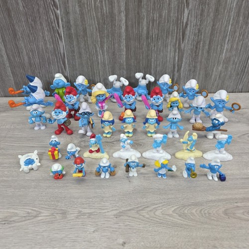 Schlümpfe x38 figuren - schlümpfe,