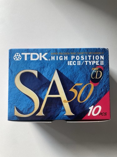 10x tdk audio kassetten - tdk, sa
