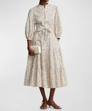 POLO RALPH LAUREN 4 36 34  Hemdkleid Dress Blumen* Kleid T* H* wie NEUE