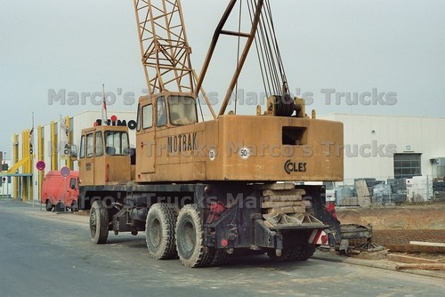 Lkw foto coles kranwagen - foto, gelb
