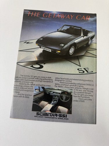 Original vintage 1986 reliant - original,