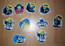 10 verschiedene Batman Bat Man Comic Aufkleber Sticker TM & DC Comics INC 89